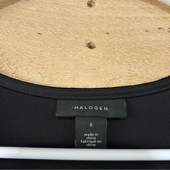 NWT Halogen Black Velvet Jumpsuit Womens Small - Picture 3 of 5